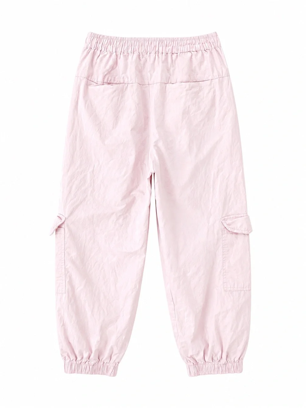 Zara Girls Pink Cargo Parachute Jogger Pants 13-14 164cm